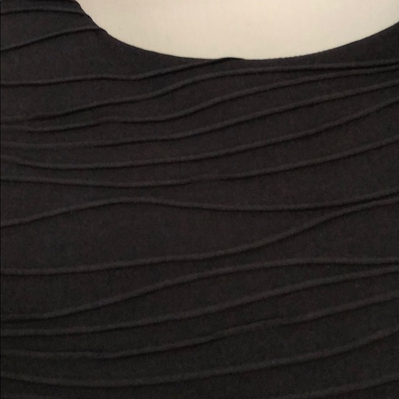 PRICE DROP!! 💗 AQUA LITTLE BLACK EMBOSSED DRESS - Picture 5 of 6